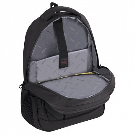 Рюкзак HEIKKI SECURE (ХЕЙКИ) универсальный, 2 отделения, отделение для ноутбука, черный, 46x31x19 см, 273894