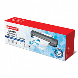 Ламинатор BRAUBERG SUPERJET A3, высокая скорость 100 см/мин., толщина пленки 75-250 мкм, 532270