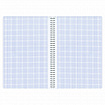 Тетрадь А4, 96 л., BRAUBERG, гребень, клетка, матовая ламинация, "Минимал_Цвет" (микс в спайке), 405319