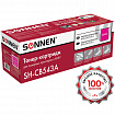 Картридж лазерный SONNEN (SH-CB543A) для HP CLJ CP1215/1515 ВЫСШЕЕ КАЧЕСТВО, пурпурный, 1400 страниц, 363957