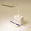 Настольная лампа / светильник беспроводная SONNEN PT-302, органайзер, USB, LED, 3 Вт, 3 режима, 238783