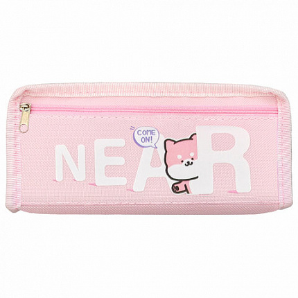 Пенал ЮНЛАНДИЯ ЮНИОР, 2 отделения, полиэстер, "Near you", 21х8х6 см, 273811