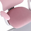 Кресло детское с подставкой для ног BRABIX "Sky MG-206", велюр, розовое, 533154