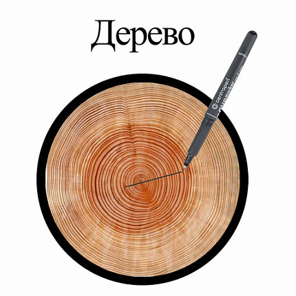 Маркер перманентный для любой гладкой поверхности ЧЕРНЫЙ CENTROPEN "OHP", 0,6 мм, 2636, 6 2636 0112