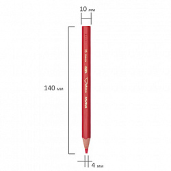 Карандаши цветные утолщенные BIC "Kids Evolution Triangle", 12 цветов, трехгранные, грифель 4 мм, 8297356, 82973511