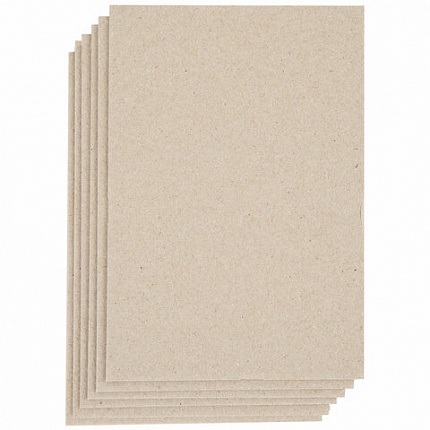 Картон переплетный, толщина 1,5 мм, А5 (148х210 мм), КОМПЛЕКТ 40 шт., BRAUBERG ART, 665559