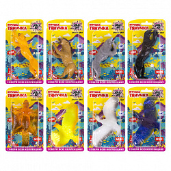 Фигурка-антистресс тянучка "Животные и птицы", ассорти 8 видов, JOLLY JOT (ДЖОЛЛИ ДЖОТ), 665944