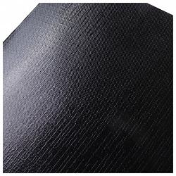 Тетрадь бумвинил А4, 96 л., скоба, офсет №1, клетка, ЧЕРНАЯ, "Metallic", HATBER, 093028, 96Т4бвВ3