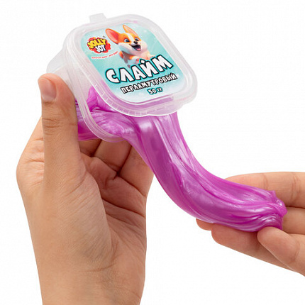 Слайм МИКС, 50 г, АССОРТИ, 8 видов, JOLLY JOT (ДЖОЛЛИ ДЖОТ), 667320
