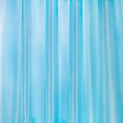 Шторка для ванной ПОЛИЭСТЕР, 180х200 см, кольца в комплекте, ГОЛУБОЙ БРИЛЛИАНТ, PRIMILA (ПРИМИЛА), 700096