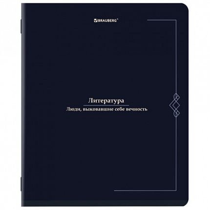 Тетради предметные, КОМПЛЕКТ 12 ПРЕДМЕТОВ, 48 л., SoftTouch, BRAUBERG "VINTAGE", 405183