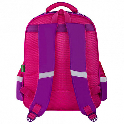 Рюкзак BRAUBERG KIDS MIND с пеналом в комплекте, 2 отделения, "Humble Cat", 40х28х18 см, 273176