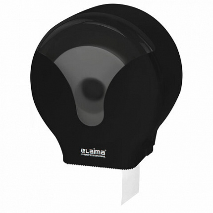 Диспенсер для туалетной бумаги EXTRA LAIMA PROFESSIONAL, (Т2), малый, черный, ABS-пластик, 609475, 303823