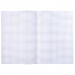 Тетрадь А4 80 л., HATBER скоба, клетка, Soft-touch ламинация, "Цветочные сны" (микс в спайке), 088813, 80Т4лВ1