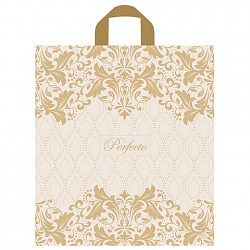 Пакет с петлевой ручкой ПВД, 42х46 см, "Перфекто Мин", 95 мкм, н00255294