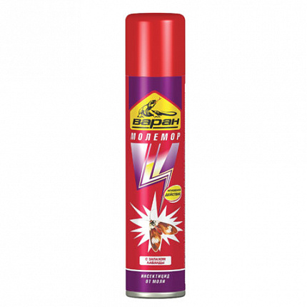 Средство инсектицидное от моли 180 мл, ВАРАН "Молемор", СИБИАР, 5-03.02.003.12