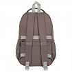 Рюкзак BRAUBERG STYLE, 2 отделения, 4 кармана, "Клетка", коричневый, 40х26х15 см, 274412