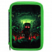 Пенал BRAUBERG, 3 отделения, полиэстер, 21х14 см, "Night warrior", 272333
