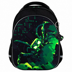 Рюкзак BRAUBERG OPTIMA, 2 отделения, с брелоком, "Ominous spider", 3D-панель, 36х27х18 см, 273160