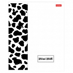 Тетрадь А5 48 л., HATBER скоба, клетка, матовая ламинация, "Mimimilk" (микс в спайке), 083846, 48Т5лВ1