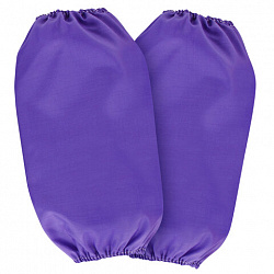 Фартук с нарукавниками для уроков труда ПИФАГОР, 3 кармана, стандартный размер, 44x55 см, фиолетовый, 273752