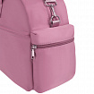 Сумка дорожная HEIKKI HANDY (ХЕЙКИ), карман на молнии, багажная лента, пыльная роза, 43х16х30 см, 273872