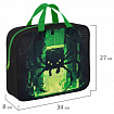 Папка на молнии с ручками BRAUBERG А4, 1 отделение, полиэстер, 80 мм, "Digital spider", 273303