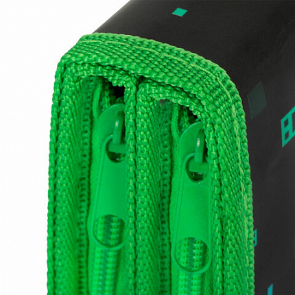 Пенал ПИФАГОР, 2 отделения, ламинированный картон, 19х11 см, "Sharp sword", 273483