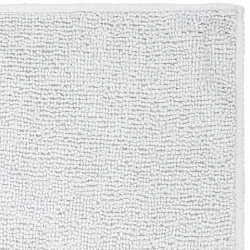 Салфетка из МИКРОФИБРЫ 50х100 см, WHITE ULTRA DENSE OVERLOCK, белая, 280 г/м2, LAIMA HOME, 608226