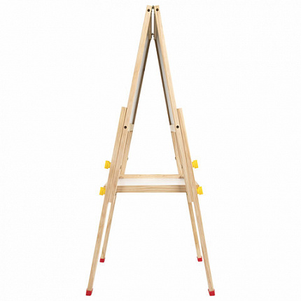 Мольберт растущий для мела/магнитно-маркерный 38х37 см, BRAUBERG KIDS, максимальная высота 106 см, 238148