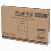 Диспенсер для покрытий на унитаз LAIMA PROFESSIONAL INOX, 1/4 сложения, нержавеющая сталь, матовый, 605704