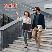 Портфель пластиковый STAFF А4 (320х225х36 мм), без отделений, черный, 229241