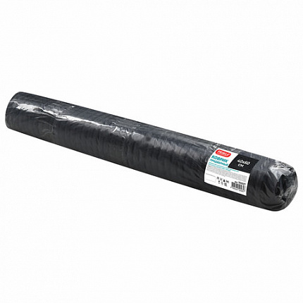 Коврик придверный 40х60 см, ЧЕРНЫЙ, влаго-грязезащитный, 450 г/м2, ребристый, PRIMILA (ПРИМИЛА) EXTRA, 701027