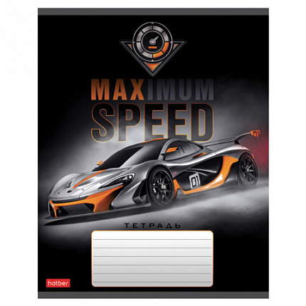 Тетрадь 24 л., HATBER клетка, обложка картон, "Для мальчиков" (микс в спайке), 063148, 24Т5В1