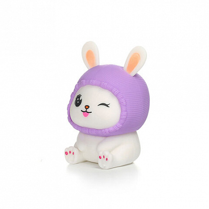 Игрушка-антистресс "МИЛЫЙ ЗАЙКА", 10,5 см, ассорти, 2 цвета, дисплей, JOLLY JOT (ДЖОЛЛИ ДЖОТ), 665794