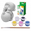 ФИГУРКА ИЗ ГИПСА с красками и кистью для росписи, ассорти, BRAUBERG KIDS, 665203