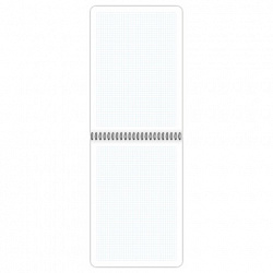 Блокнот БОЛЬШОГО ФОРМАТА А4, 80 л., обложка пластик, клетка, BRAUBERG "Metropolis", СИНИЙ, 115574