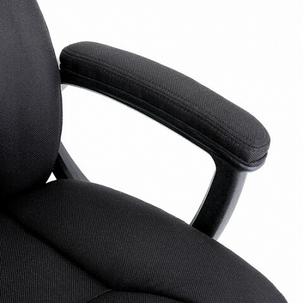 Кресло BRABIX PREMIUM "Adagio EX-551", ткань, пятилучие металл, черное, 532938