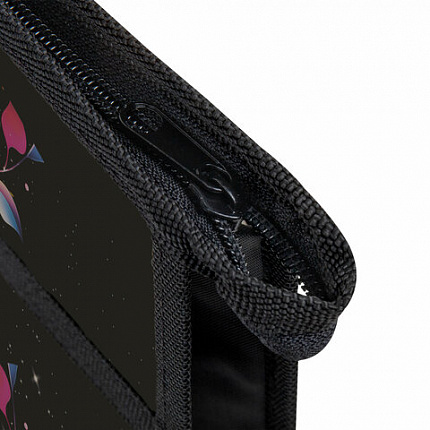 Папка для рисунков и чертежей с ручками BRAUBERG А3, пластик, молния сверху, "Butterflies", 273412