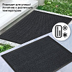 Коврик входной ИЗНОСОСТОЙКИЙ влаговпитывающий 120х180 см, толщина 8 мм, ТАФТИНГ, серый, LAIMA EXPERT, 606887