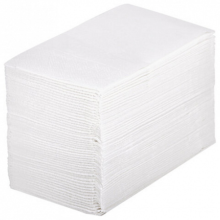 Салфетки бумажные 2-х слойные, 33x33 см, 200 штук в упаковке, 1/8 сложение, LAIMA, 116661