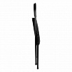 Стул складной BRABIX "Golf Plus CF-003 КОМФОРТ", черный каркас, кожзам черный, В КОРОБЕ, 533026