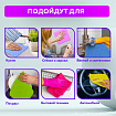 Салфетки из МИКРОФИБРЫ ПЛЮШЕВОЙ 30х30 см, КОМПЛЕКТ 20 шт., PASTEL, ассорти, 250 г/м2, LAIMA HOME, 608444