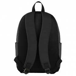 Рюкзак HEIKKI ENERGETIC (ХЕЙКИ) универсальный, эргономичный, "Recycle", черно-серый, 43х30х16 см, 272532