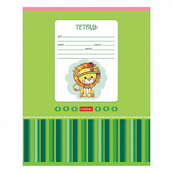 Тетрадь 12 л., HATBER, косая линия, обложка картон, "Мультяшки" (микс в спайке), 057242, 12Т5В6