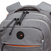 Рюкзак GRIZZLY школьный, анатомическая спинка, 2 отделения, для мальчиков, "MINIMAL GREY", 39х26х19 см, RB-356-5/3