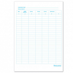 Журнал учета движения товара на складе, ТОРГ-18, 48 л., картон, блок офсет, А4 200х290 мм, STAFF, 130080