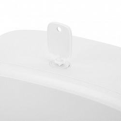 Диспенсер для туалетной бумаги LAIMA PROFESSIONAL PREMIUM (Система T2), малый, белый, ABS-пластик, 609514