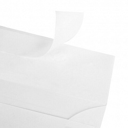 Конверты маркированные ПОЧТА РОССИИ "литера А", E65 (110х220 мм), отрывная лента, "Куда-Кому", 80 г/м2, КОМПЛЕКТ 10 шт., 881004