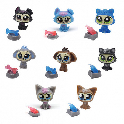 Фигурка антистресс "Питомцы с аксессуарами" 6 см, ассорти 8 видов, JOLLY JOT (ДЖОЛЛИ ДЖОТ), 666186